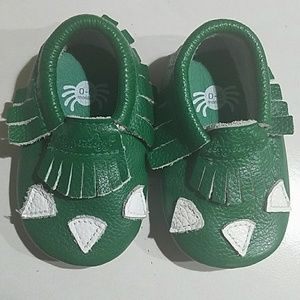 0-6mos Baby dino moccasins